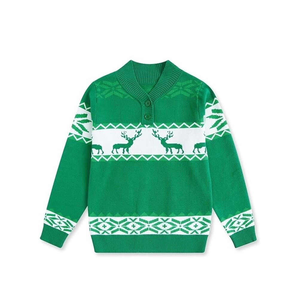 Boys Christmas Sweater Boys Party Holiday Ugly Sweater Christmas 10T